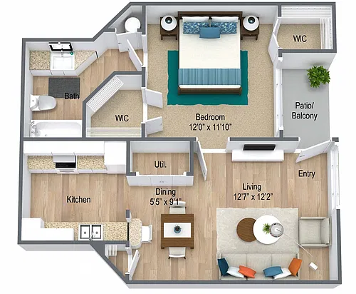 Floor plan A-1