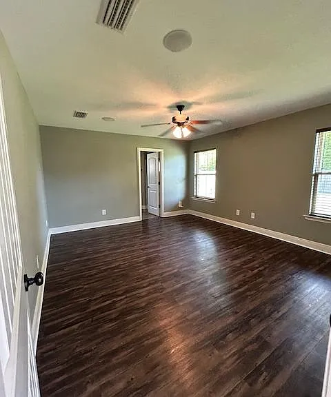Spacious master bedroom