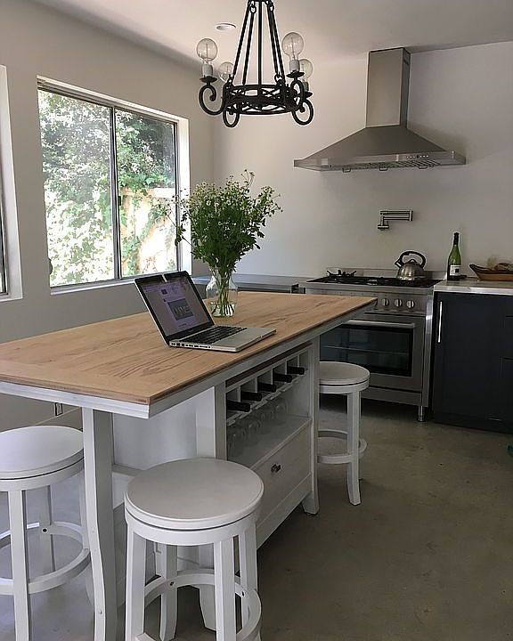 Remodeled eat-in kitchen