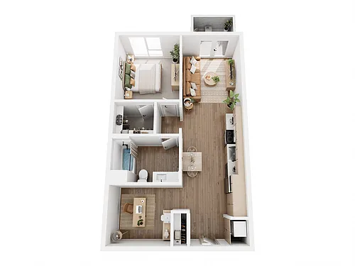 Floor plan A1-Den
