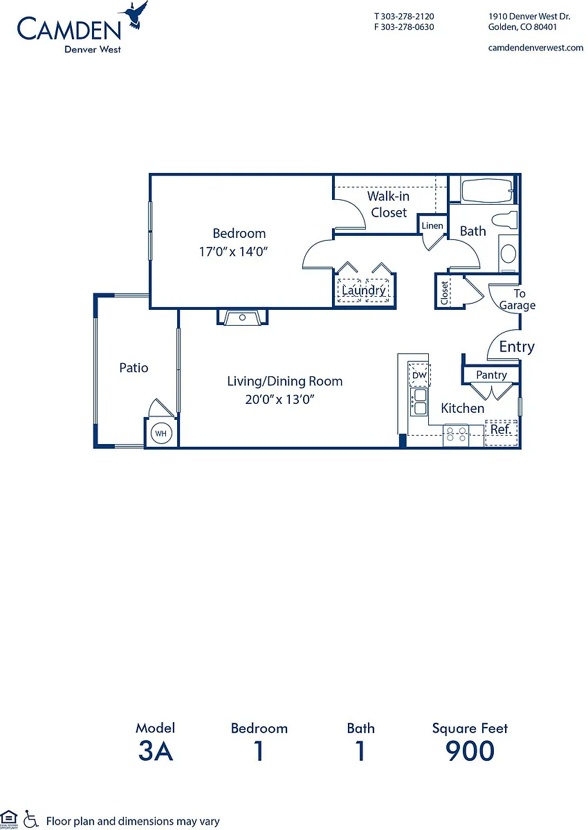 Floor plan 3A