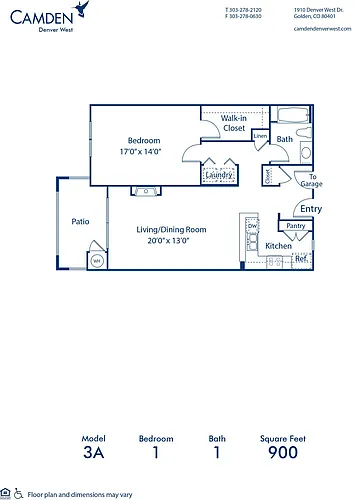 Floor plan 3A