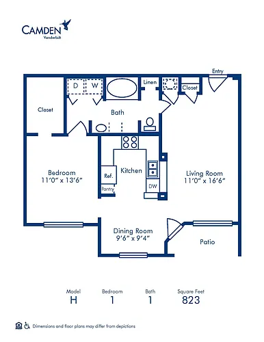 Floor plan H
