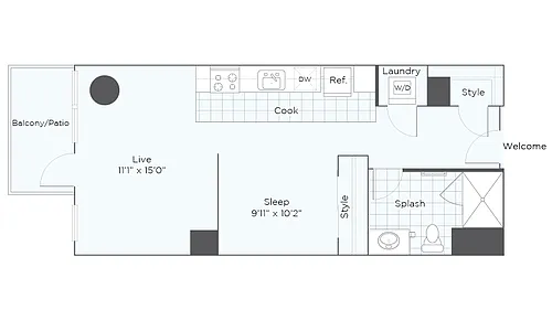 Floor plan S1T