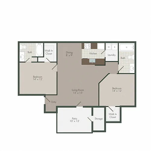 Floor plan Renovated Gardenia