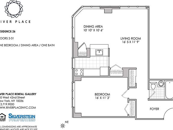 2nd image of 650 W 42nd St #2726