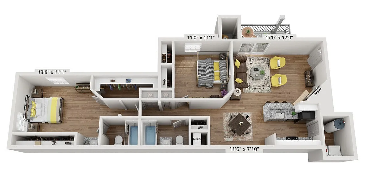 Floor plan Maple
