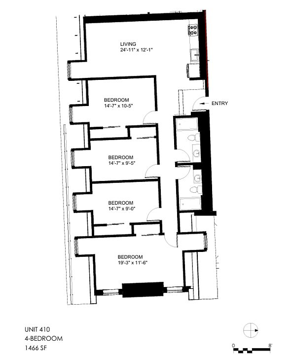 2nd image of 105 S Union St Unit 410