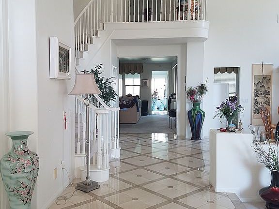 View from front entrance 