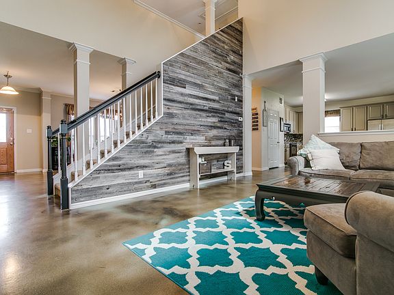 Family rm -wood accent wall