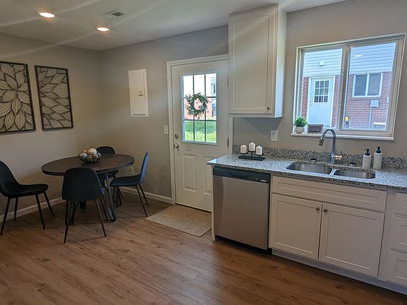 Dining Area and back door