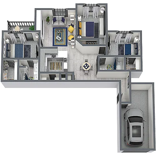 Floor plan C1