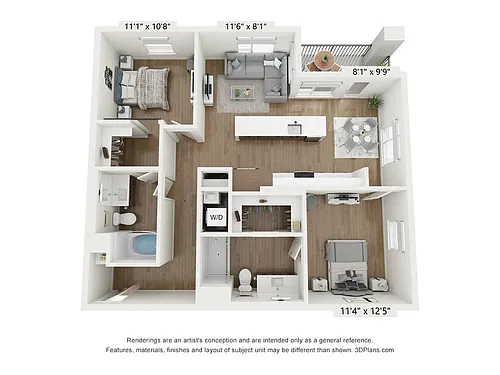 Floor plan B2