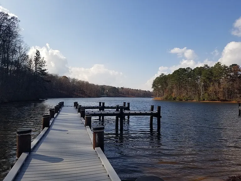 The docks at Lake Kedron(4.6 miles, 9 minutes) in Peachtree City