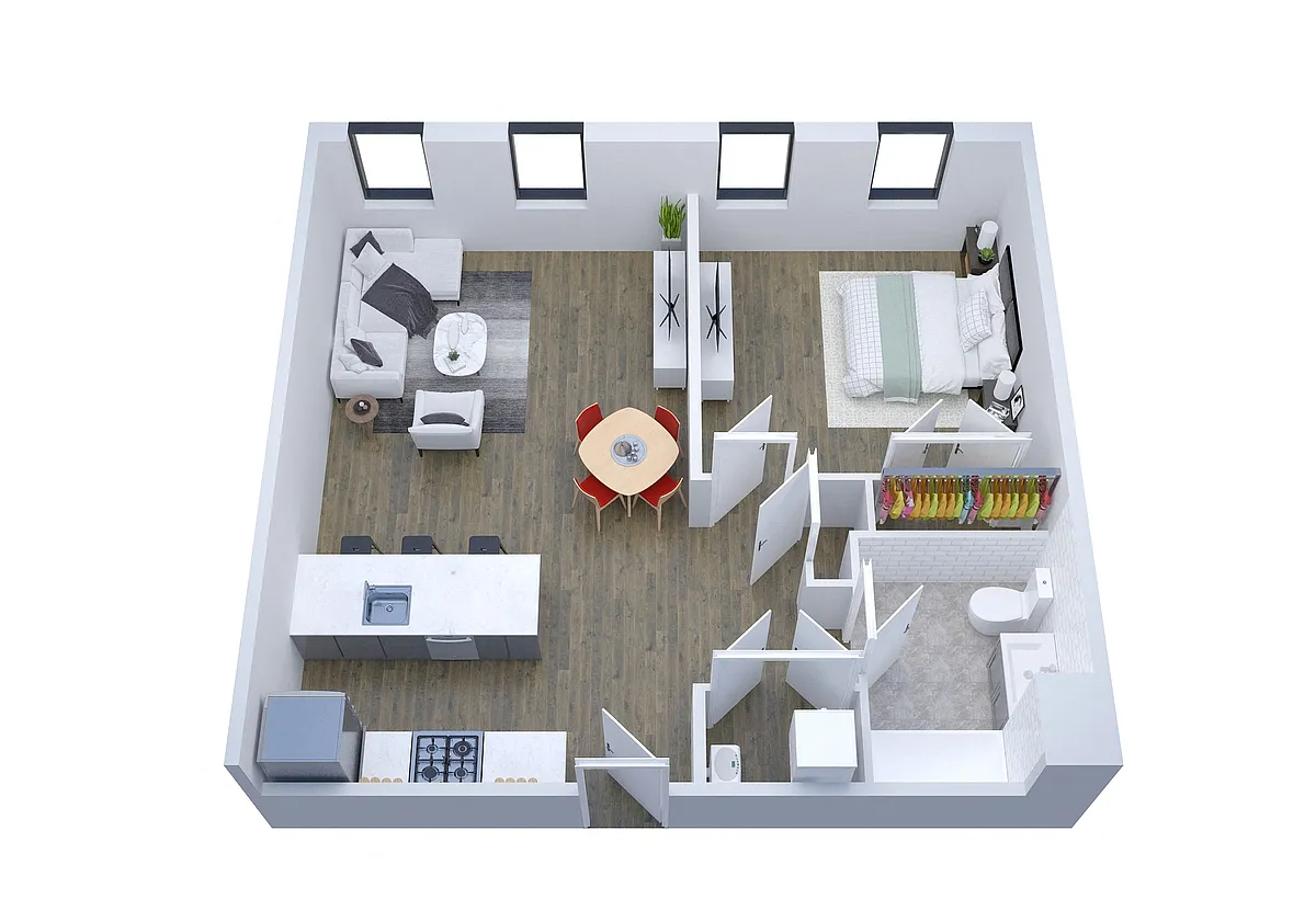 Floor plan B1