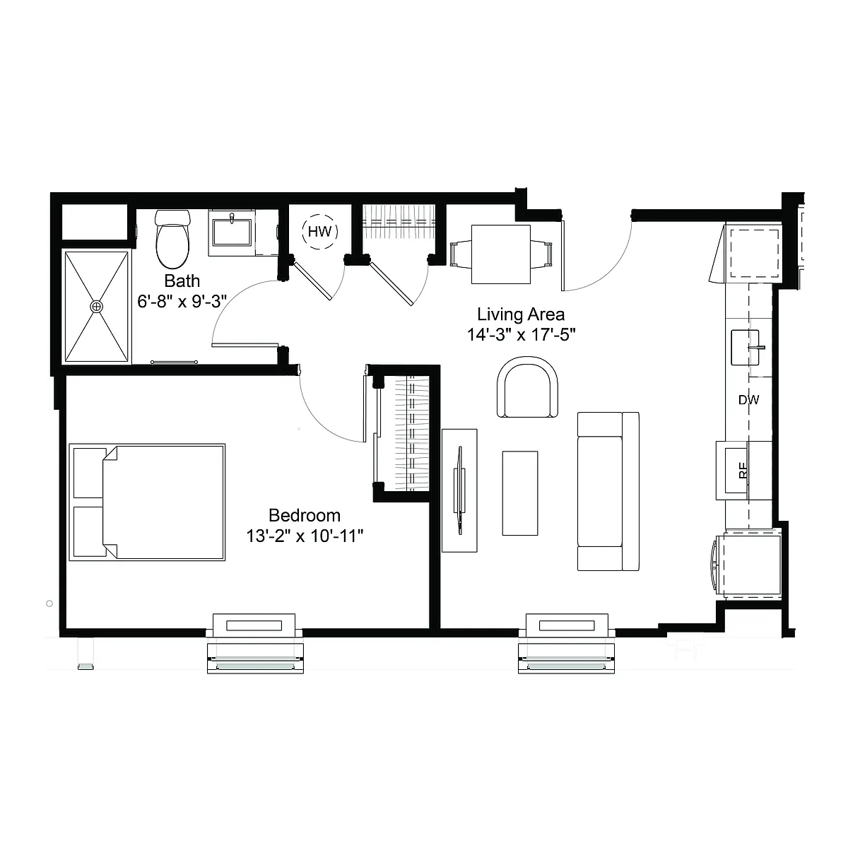 Floor plan A1