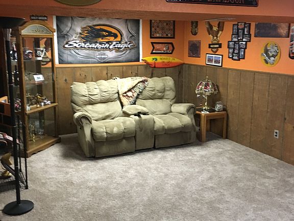 basement family room