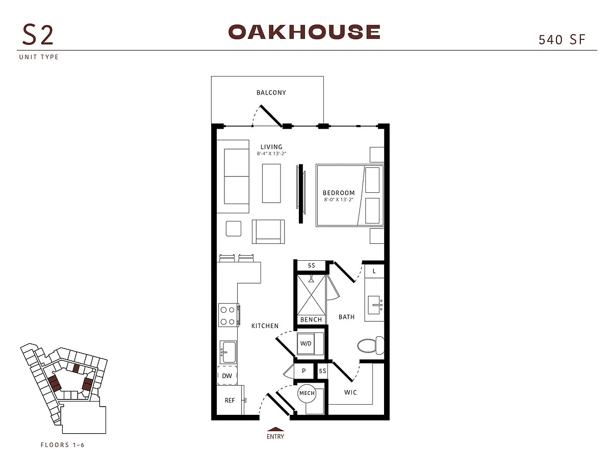 Floor plan S2 P8