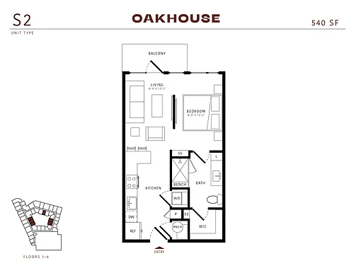 Floor plan S2 P8