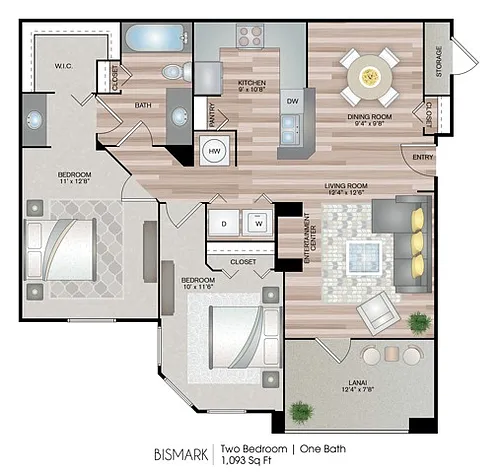 Floor plan Bismark