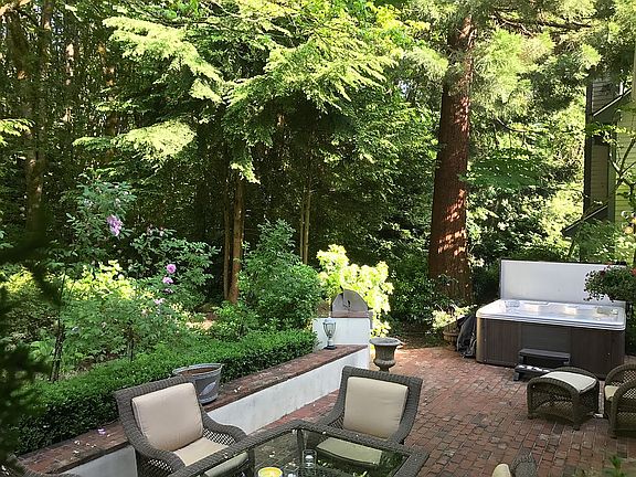 Spacious patio