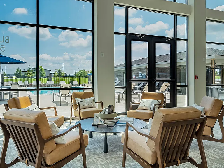 Clubroom Chairs and Table