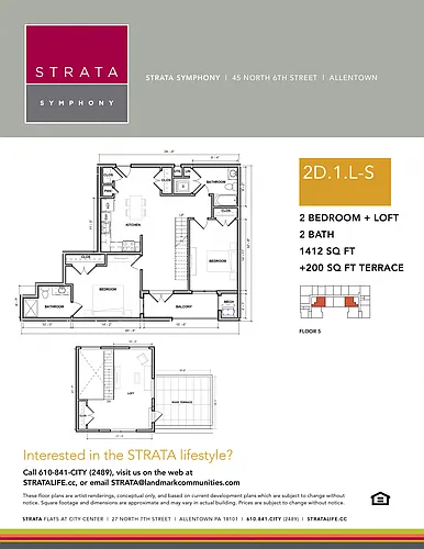 Floor plan 2D.1.L-S