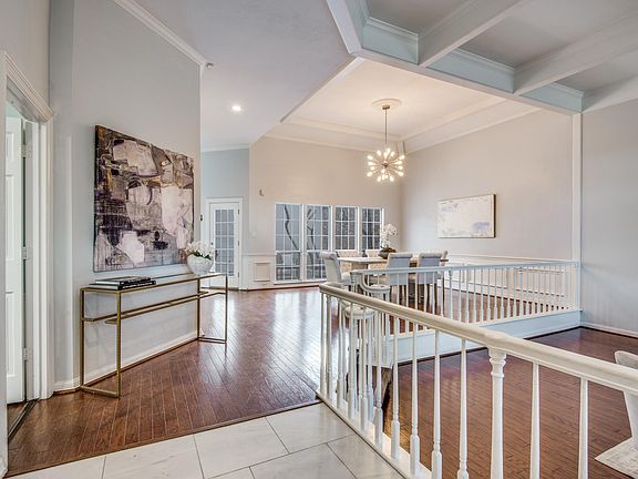 View as you enter from the front door