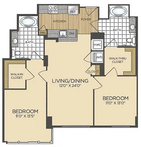 Floor plan 909- B3