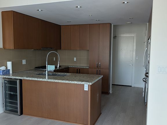 Kitchen and entry way
