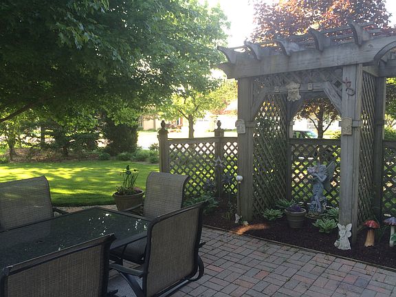 Beautiful brick patio! 