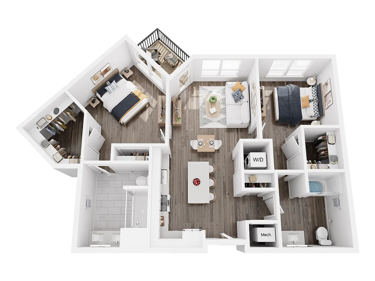 Floor plan B1