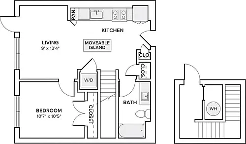 Floor plan A02L