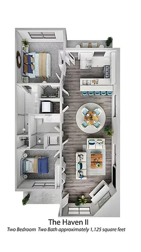 Floor plan The Haven II