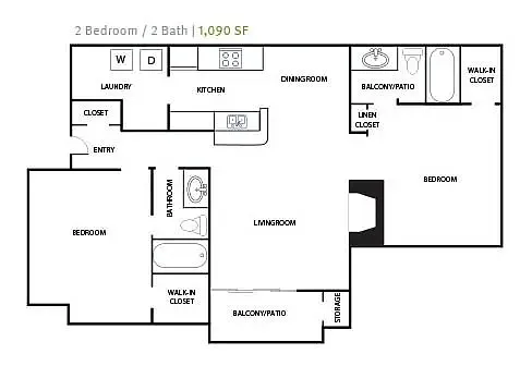 Floor plan B3