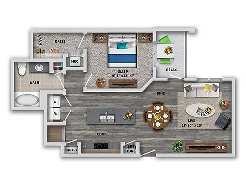 Floor plan A4