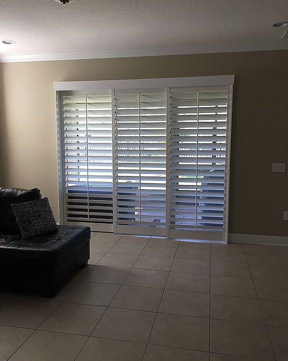 Sliding Plantation Blinds 