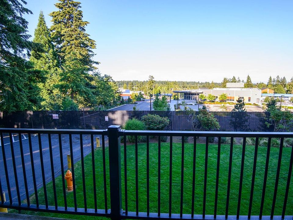 view from balcony off living room