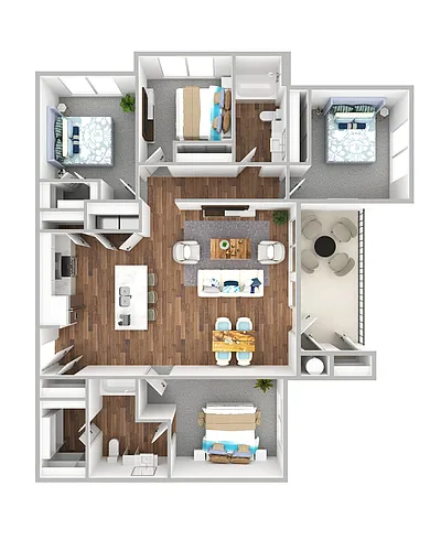 Floor plan D1 - M