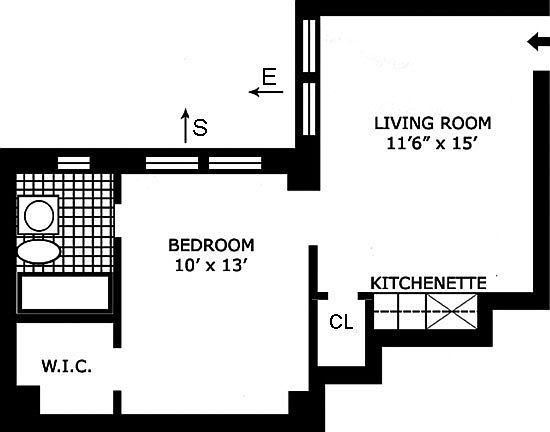 2nd image of 325 W 45th St APT 810