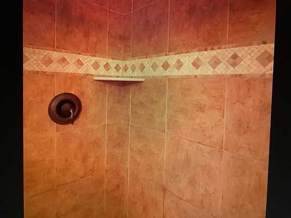 Master shower