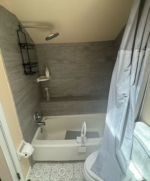 Upstairs shower