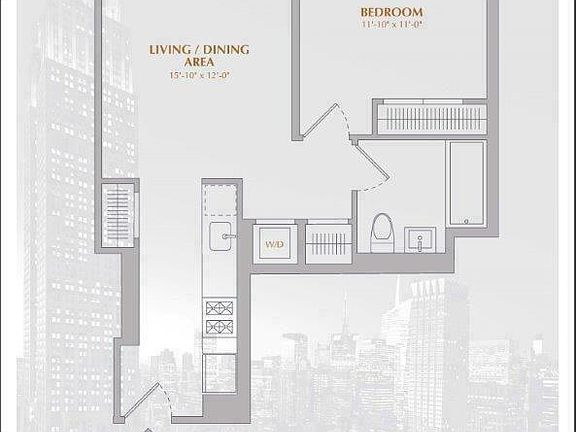 2nd image of 160 Madison Ave APT 26A