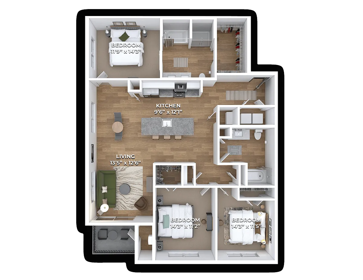 Floor plan C2