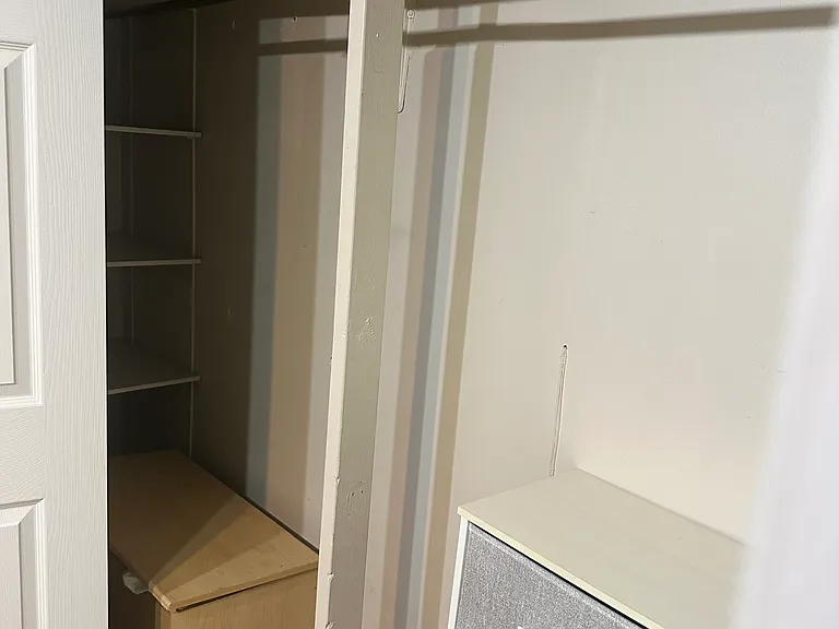 second bedroom closet