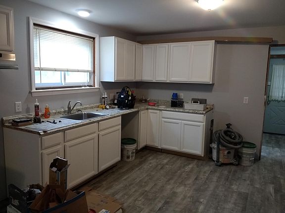 Kitchen waiting for final touches and appliances to be put in place