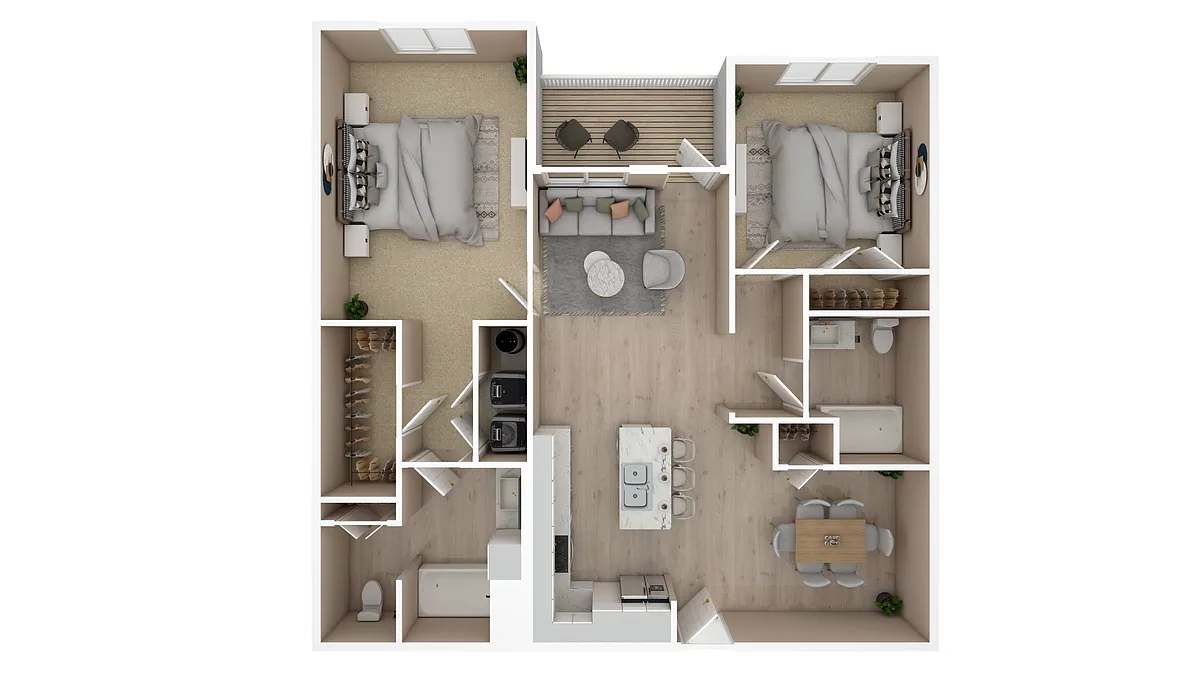 Floor plan Petal