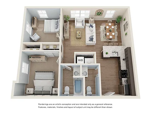 Floor plan The Carlton