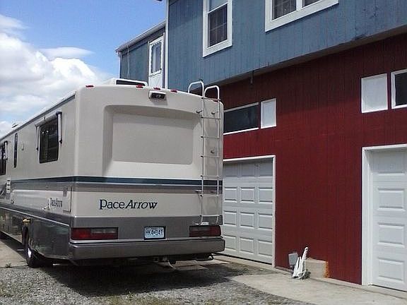Driveway & garage entrance 