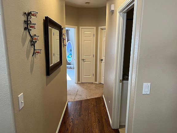 Hallway leading to bedrooms